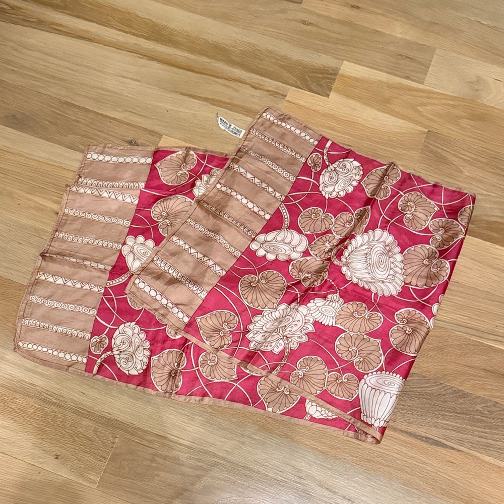 Vintage Silk Scarf for Penney’s
